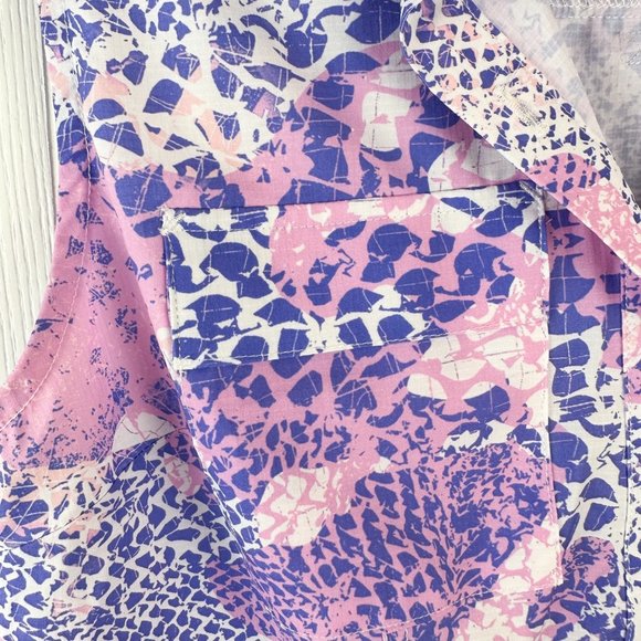 Silver Bait Sleeveless Button up Purple Pink size Medium - Picture 4 of 6